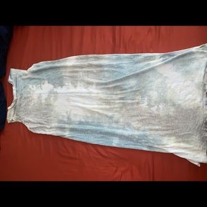 Midi split side dress